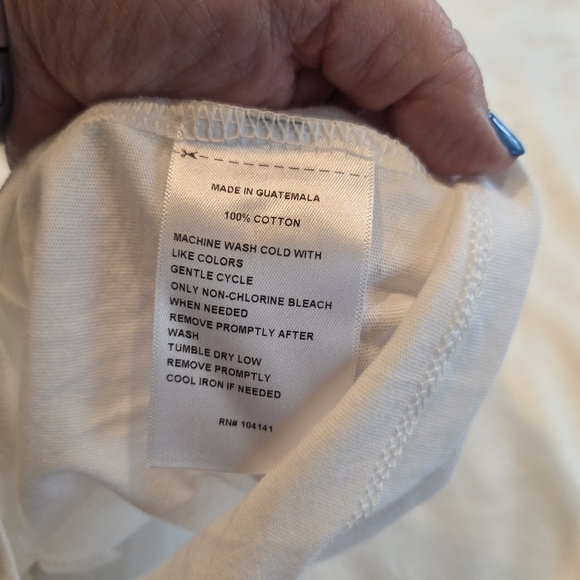 DSG Women's Retro Muscle Tank Top Pure White Small New Sports Summer Beach - Picture 6 of 8